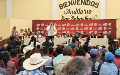 Foro de Desarrollo con Identidad: Armenta expone la conexión entre corrupción y desigualdad en comunidades indígenas